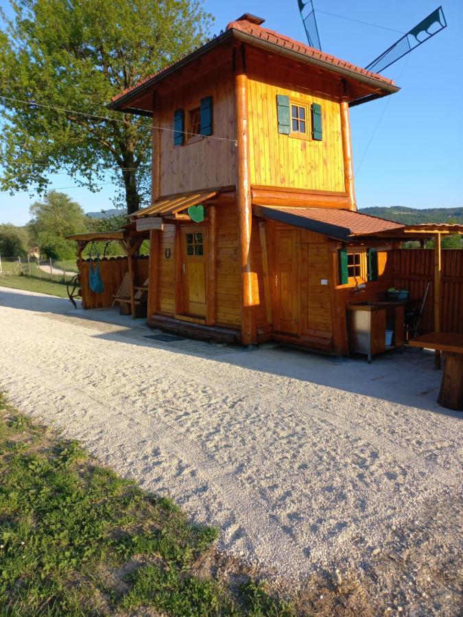 Unique Wooden Holiday House In Nature Vila Lukovica pri Domzalah Exterior foto