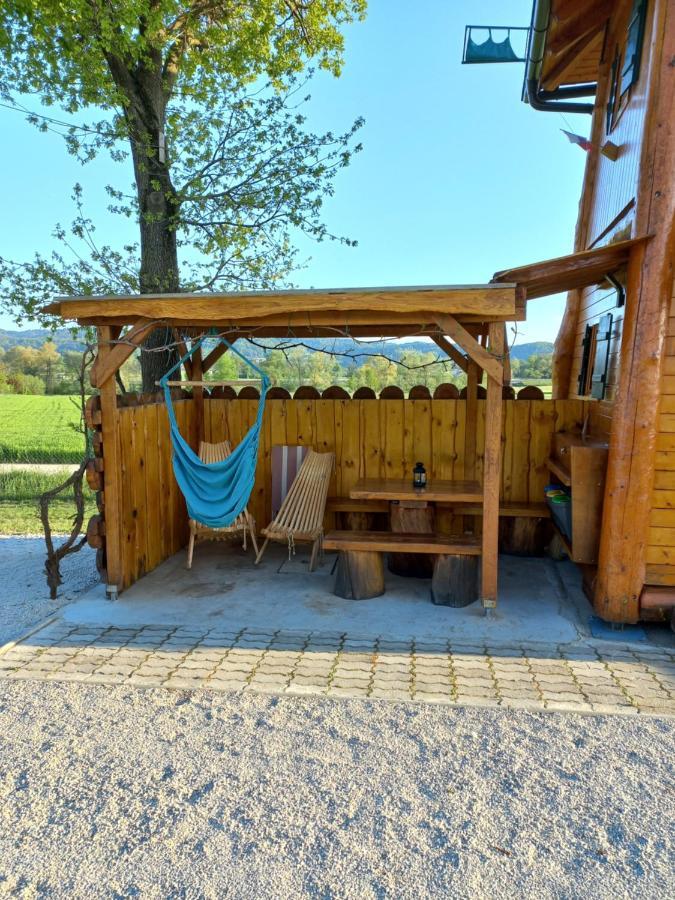 Unique Wooden Holiday House In Nature Vila Lukovica pri Domzalah Exterior foto