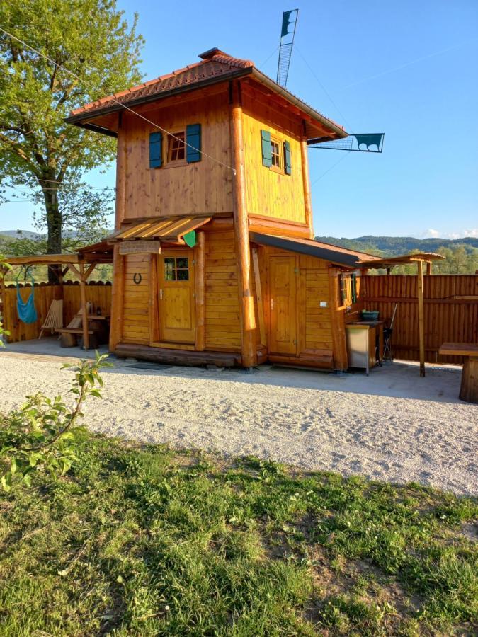 Unique Wooden Holiday House In Nature Vila Lukovica pri Domzalah Exterior foto