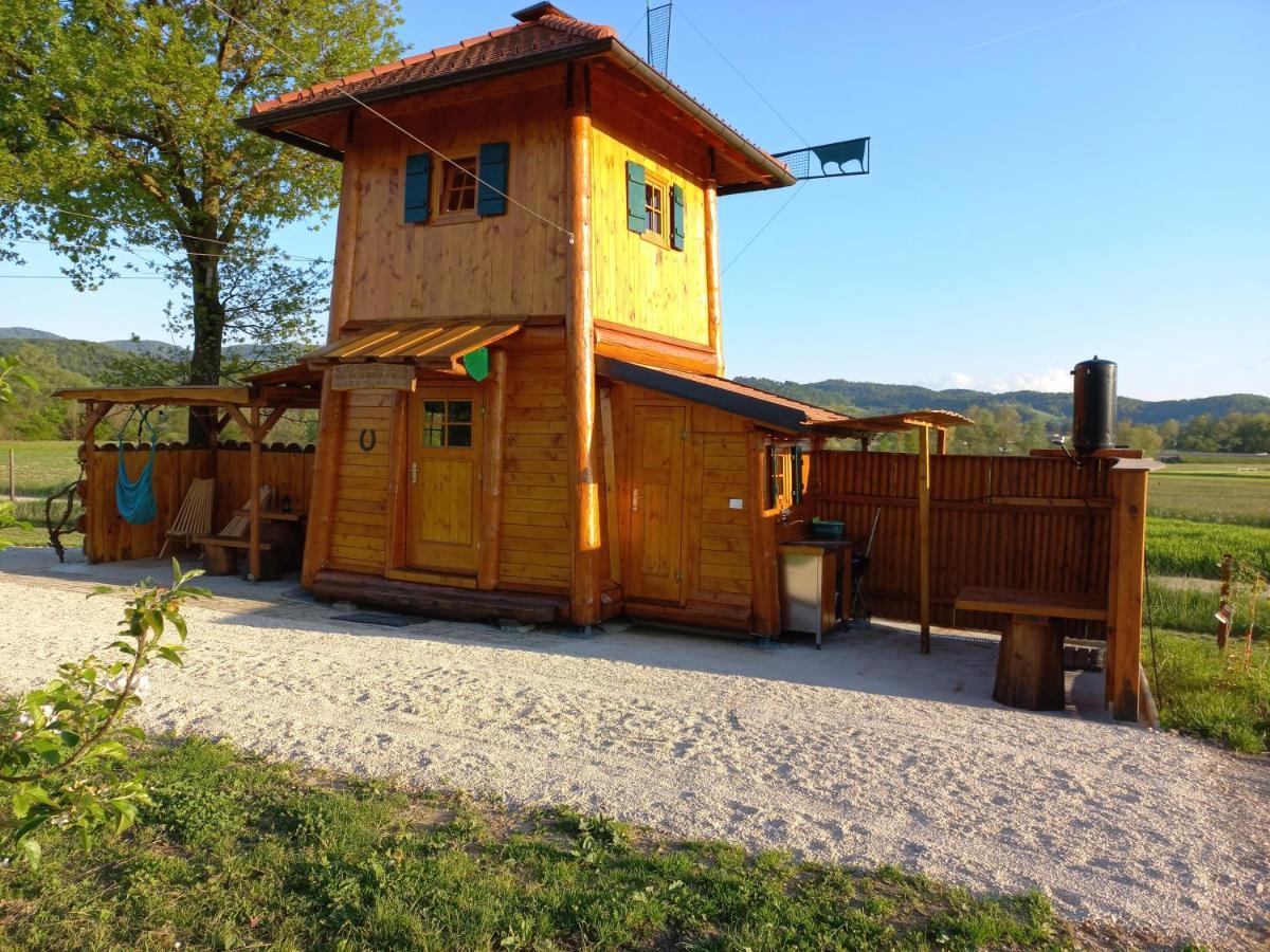 Unique Wooden Holiday House In Nature Vila Lukovica pri Domzalah Exterior foto