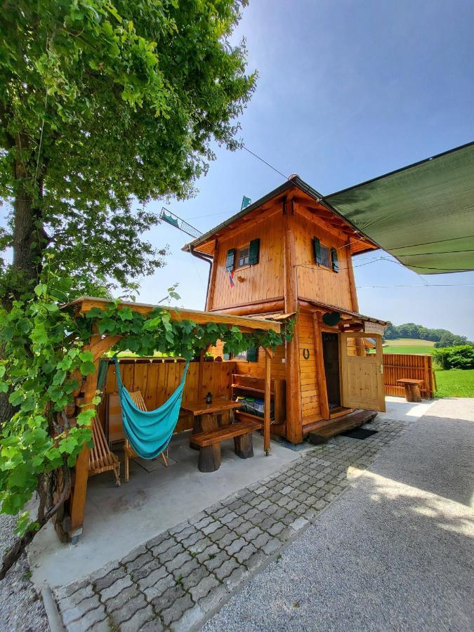 Unique Wooden Holiday House In Nature Vila Lukovica pri Domzalah Exterior foto