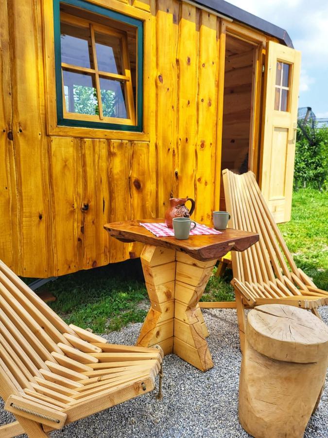 Unique Wooden Holiday House In Nature Vila Lukovica pri Domzalah Exterior foto