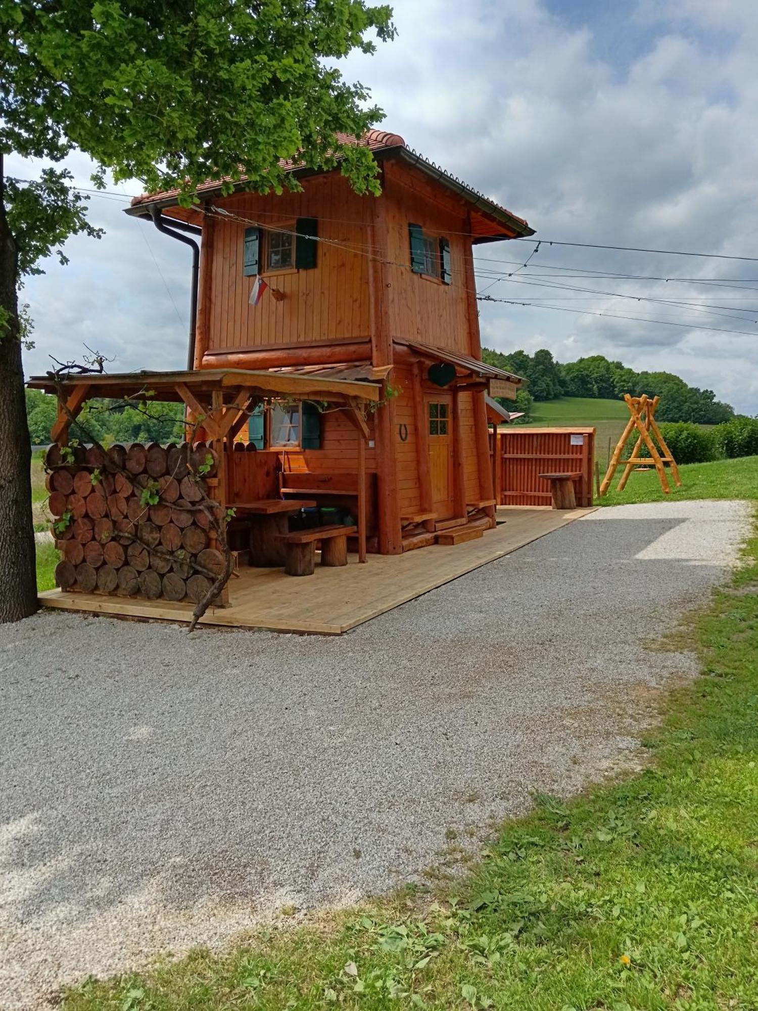 Unique Wooden Holiday House In Nature Vila Lukovica pri Domzalah Exterior foto