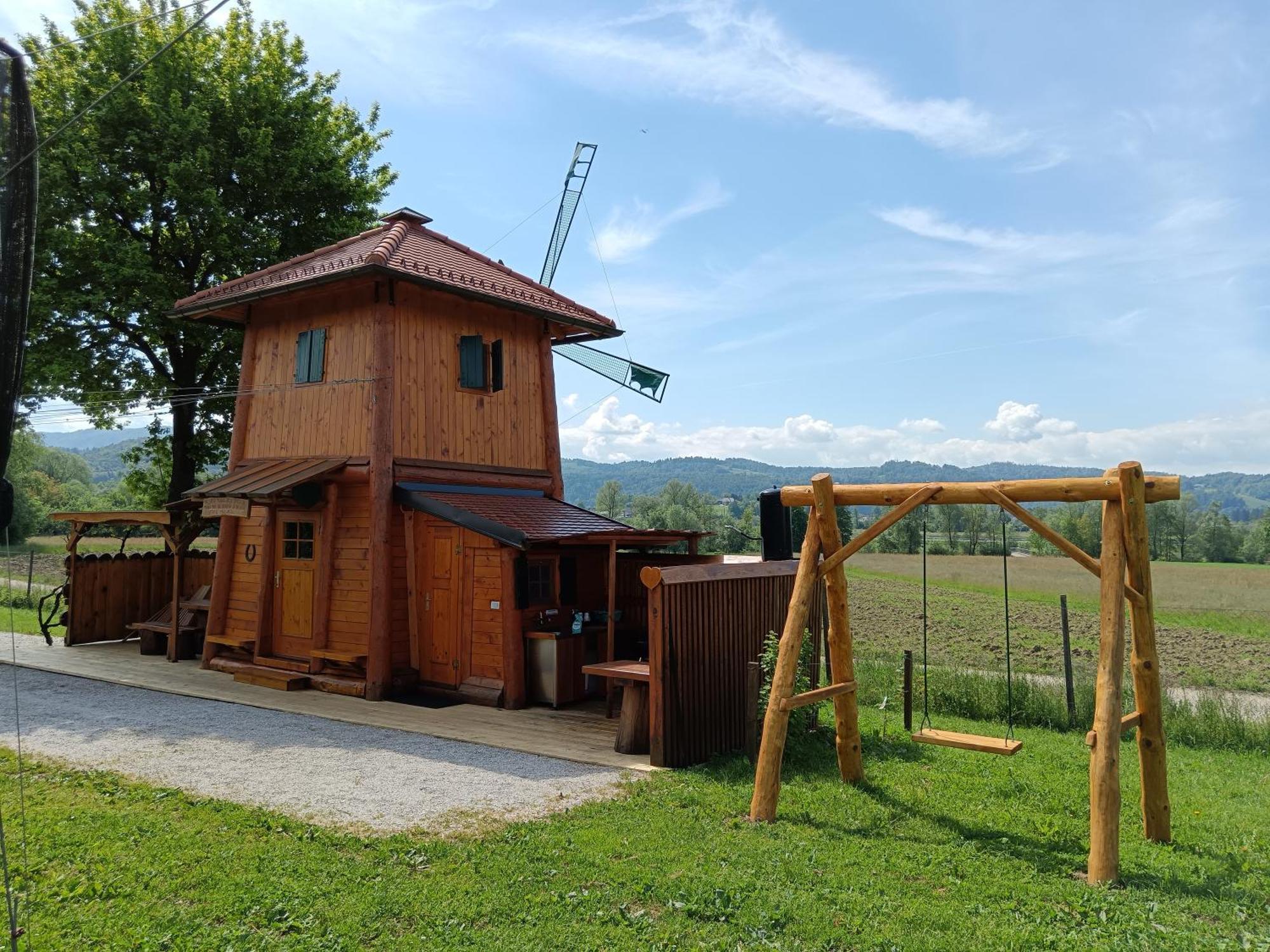 Unique Wooden Holiday House In Nature Vila Lukovica pri Domzalah Exterior foto